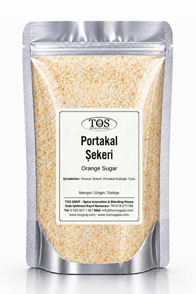 TOS The Organic Spices Portakal Şekeri 100 gr (1. Kalite) Orange Sugar