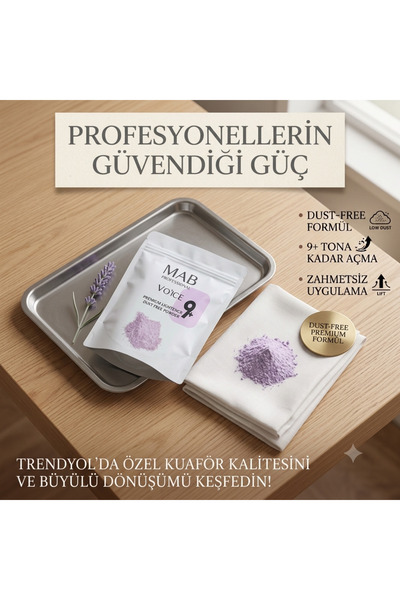 MY MAB Voıce Saç Açıcı Toz 500 Grm