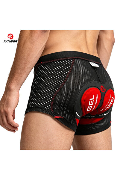Choice1 XXXL 01 X-TIGER Cycling Shorts Breathable Mesh Cycling Underwear 5D G...