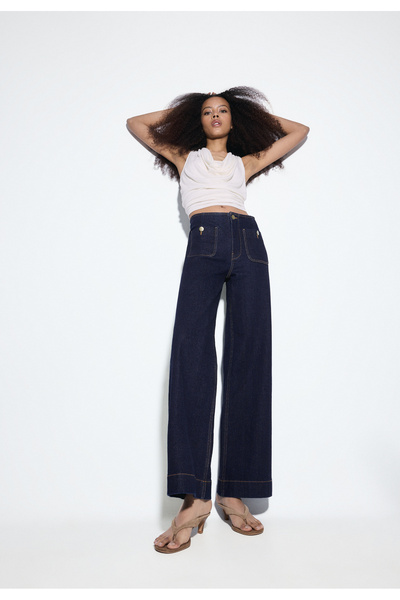 Stradivarius D77 Cepli minimal jean