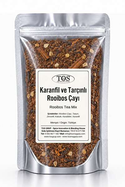 TOS The Organic Spices خليط شاي رويبوس بالقرنفل والقرفة 100 جرام (1. الجودة) ...