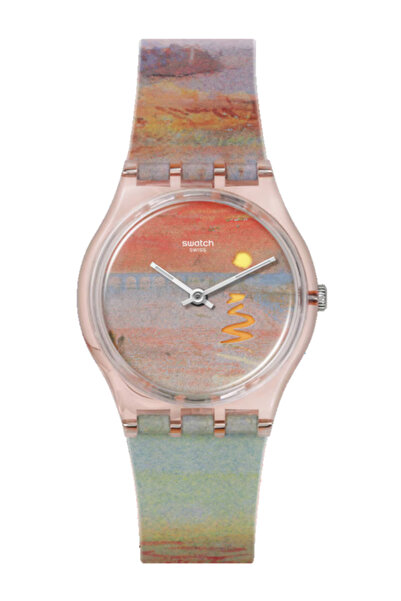 Swatch TURNER'S SCARLET SUNSET SO28Z700 Kol Saati