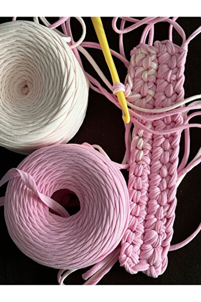 UMRA collection Penye ip (2 adet her biri 300gram 2x300=600)Renk - (toz Pembe...