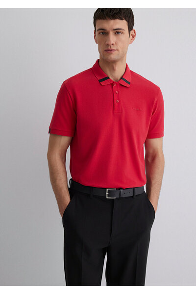 Mavi Tricou polo roșu Regular Fit 0612651 -84538