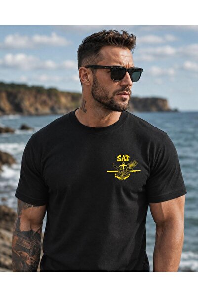 Silyon Askeri Giyim Tricou cu imprimeu Sat