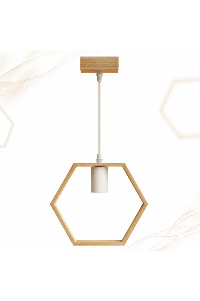 Sofia Concept Pendul Modern din Lemn Sophie, Inaltime Reglabila, E27, 110 Cm,...