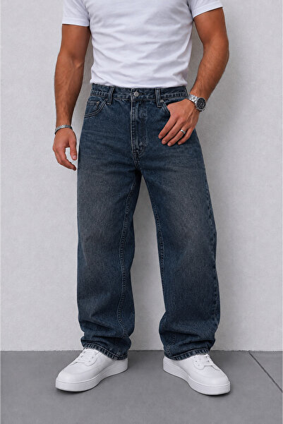 BM BALANCEMODA Coffee Tinted Baggy Fit Lycra-Free Comfortable Cut Jean Trousers