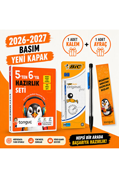 Tonguç Yayınları Tonguç Akademi 5'ten 6'ya Hazırlık Seti