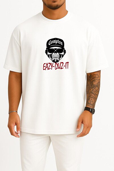 Bahriyeli Collection supradimensionat Tricou unisex Eazy Duz It Eazy E Chest ...