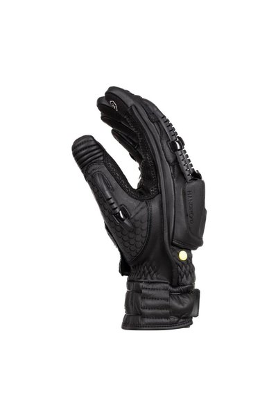 Knox Handroid Pod MK5 Kısa Korumalı Deri Motosiklet Eldiveni