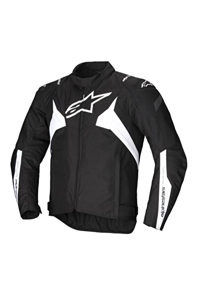 Alpinestars T-JAWS V4 WP Korumalı Motosiklet Montu Siyah Beyaz
