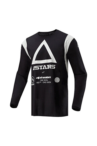 Alpinestars Techdura Off-Road Enduro Motosiklet Jerseyi Siyah