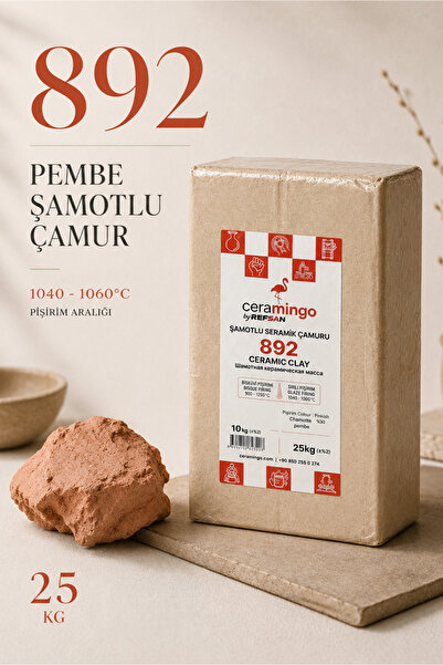 Ref-San 892 Şamot Çamur - 25 Kg