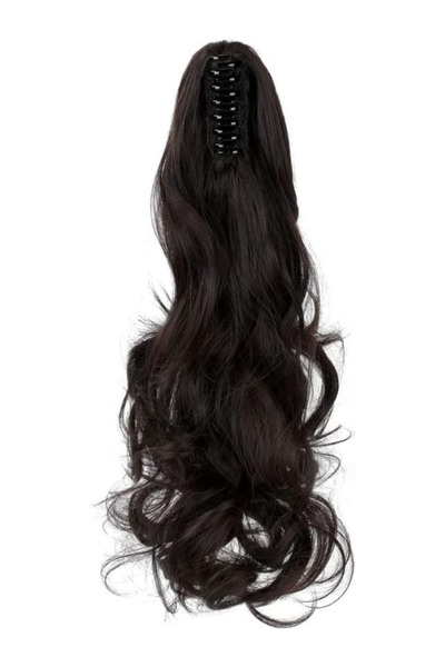 Estelle Synthetic Long Straight Claw Ponytail Wigs Clip In AH Tail Hair Ponytail