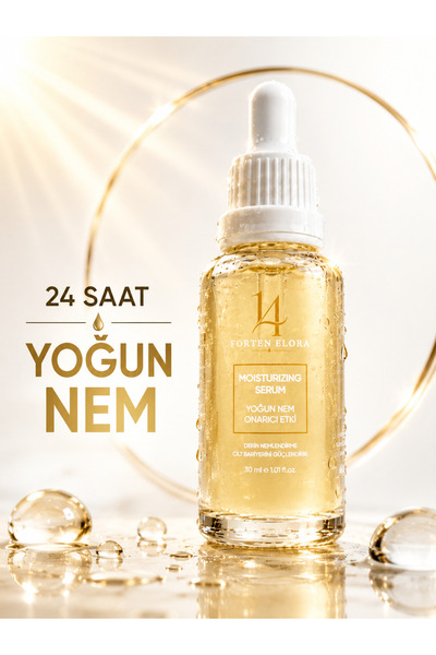 FORTEN ELORA Yoğun Nem Onarıcı Serum 30 ml | Niacinamide, Hyaluronic Acid, Pa...