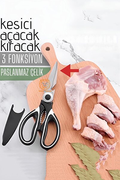 Transformacion Tavuk Makası Çelik Mutfak Makası Açacak Kıracak Kesici Özelik ...