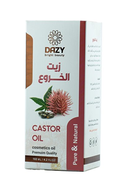 Dazy دازي زيت الخروع 160 مل للعناية بالشعر والبشرة