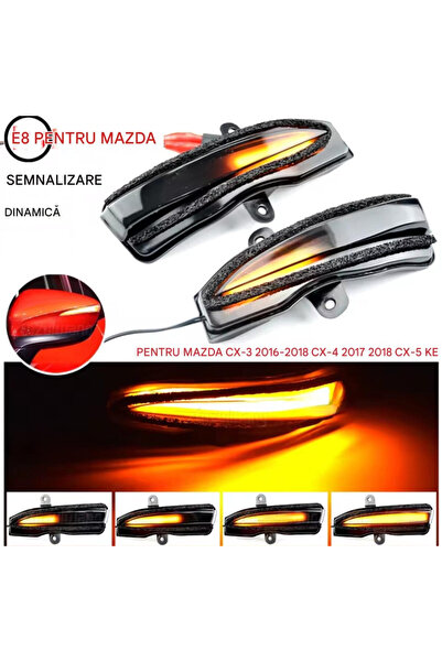 CerCip Semnalizari dinamice oglinda MAZDA CX-3, CX-4, CX-5, Lumina secvential...