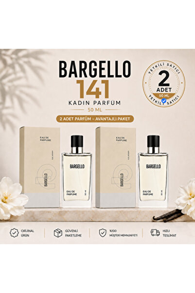Bargello BAYAN PARFÜM 141 FLORAL 50 ML EDP 198658695106 x2