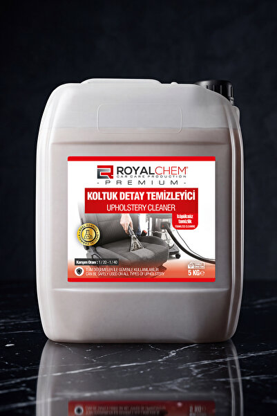 ROYALCHEM CAR CARE PRODUCTION 5KG Konsantre Koltuk Detay Temizleyici Köpüksüz...