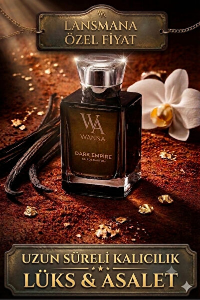 WANNA Dark Empire 100 ml Eau de Parfum Erkek Parfümü – Maskülen, Odunsu & Pre...