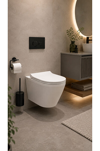 VitrA Integra 7041L003-0090 Rim-ex Asma Klozet, 54 cm, Beyaz