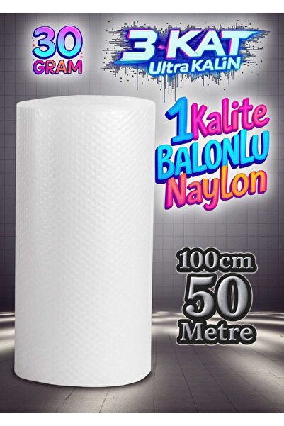 HBNC E-ticaretçilere Uygun 1. Kalite 100 Cm X 50 Metre Metre Hava Balonlu Amb...