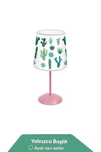 itsybitsy Cactus Patterned Children's and Baby's Room Table Lighting Headboar...