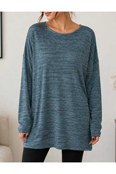 Evendi Bluza Oversize, Albastru