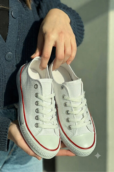 Lideral Unisex Short White Sneaker Convers Shoes Daily Walking Sports Shoes