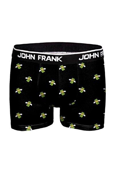 John Frank DİJİTAL BASKILI BOXER MULTICOLOR