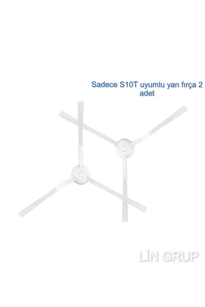 LİN GRUP Xiaomi S10t - Stfcr01sz Model, 2 Side Brushes Compatible