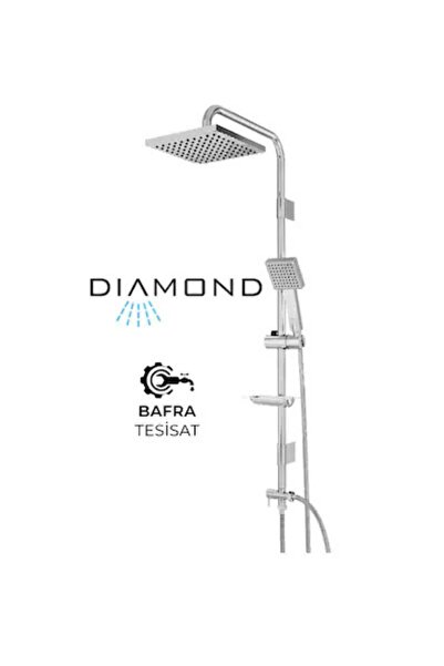 DIAMOND Stella Krom Tepe Duş Seti