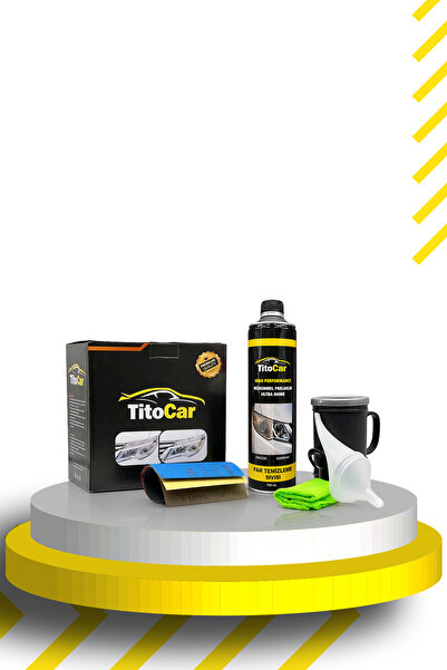 titocar Far Temizleme Seti
