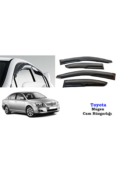 Universal Toyota Avensis Mugen Cam Kenar Rüzgarlığı 2003-2009