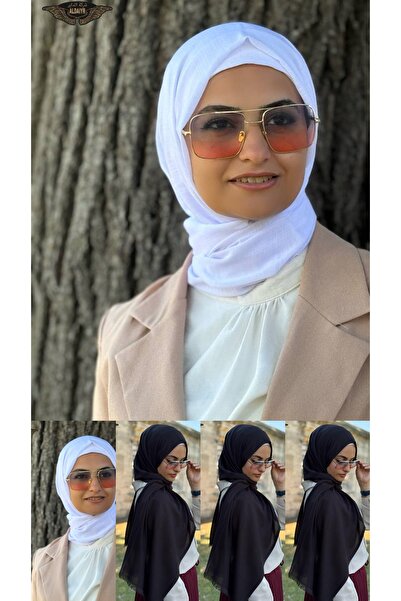 ALDAIYR شال قطني بخمسة أشرطة