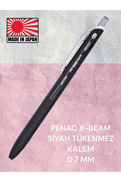 SEYFİKİRTASİYE PENAC X-BEAM BLACK BALL POINT PEN 0.7 MM PRESSED