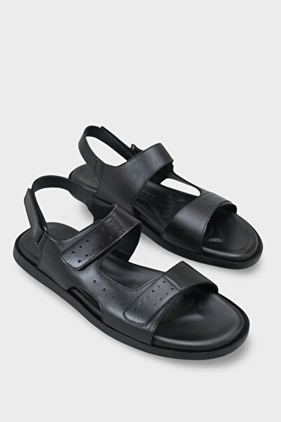 Capone Outfitters Alphonso Double-Strapped Open-Toe Casual Genuine Leather Me...
