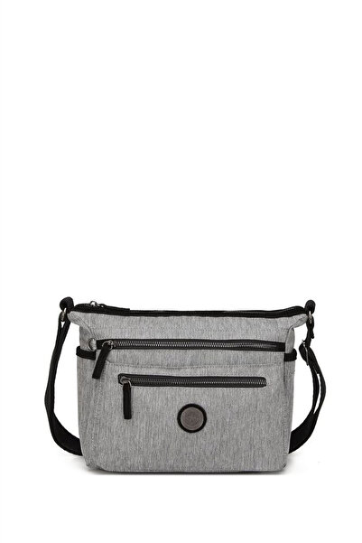 SMART BAGS 1238 Women's Crossbody Bag Gray Black