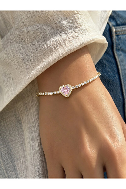 h&b design jewel Steel Heart Waterway Bracelet
