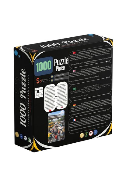 Soi Craft 1000 Piece Puzzle Modern Chaos of Life # 6555