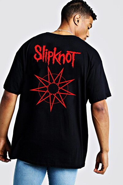 nrage Slipknot Stars Oversize kroj unisex majica