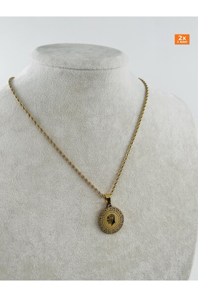 Bozhi Steel Necklace 653 Gold Special Gift