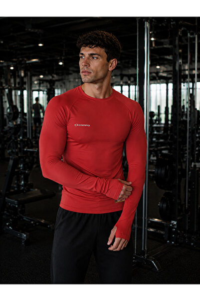 Campo Futbol Kürek Fitness İçlik Body Tişört Kırmızı