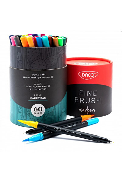 daço Pix Daco Liner 60 culori Fine Brush