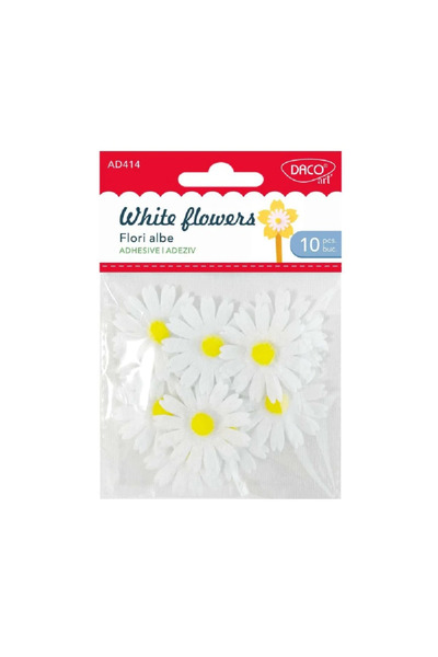 daço Accesorii craft - AD414 Flori albe