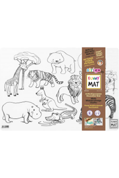 Strigo Covoraș amuzant reutilizabil - Animale sălbatice
