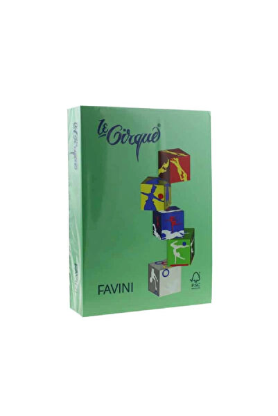 Favini Carton Color 160G/MP A4 Verde Inchis - (208)