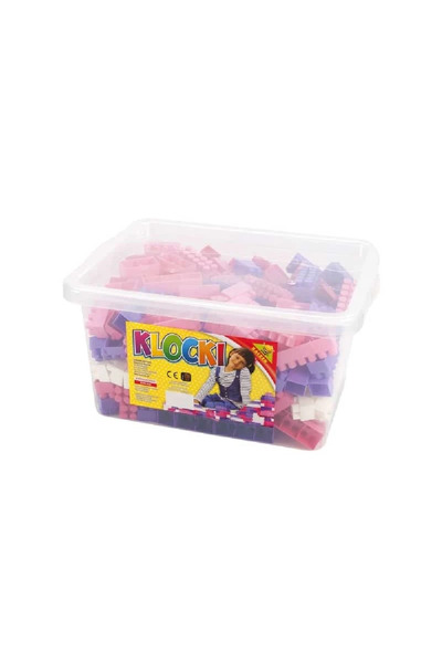 Tupiko Cuburi constructii 300 piese/cutie, 28 mm, pentru fetite -