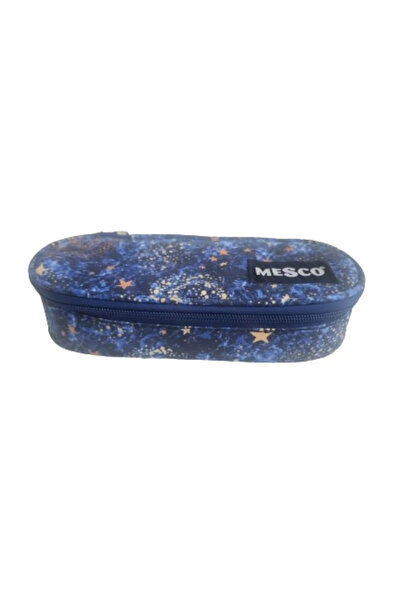 Mesco Penar tubular Mesco, Stars, Albastru, 22x10x6 cm